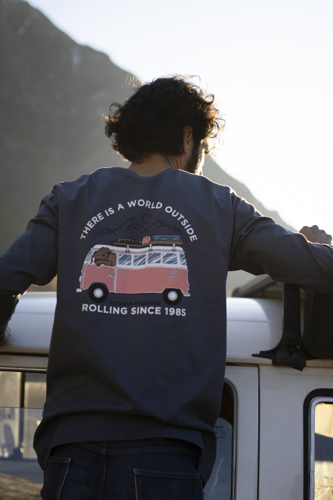 There is a World Outside Long Sleeve Hombre - Imagen 3
